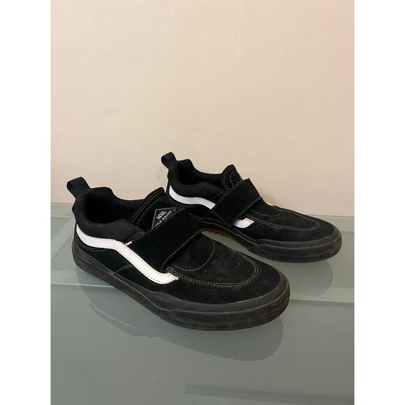 Vans Kyle Walker Pro Black skate shoes men’s 10 pop cush insole no lace gum sole - Picture 2 of 10